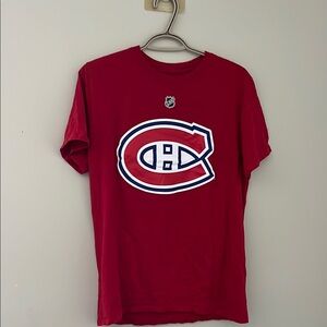 Fanatics Red Short Sleeve Canadiens Tee